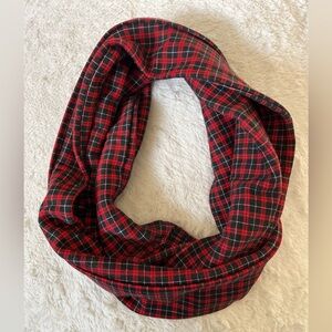 Plaid Infinity Scarf